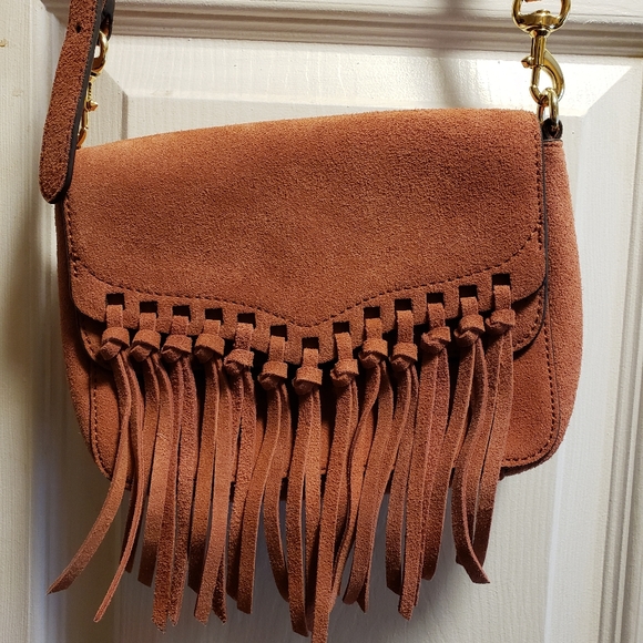 Beautiful Rebecca Minkoff suede crossbody. - Picture 2 of 10